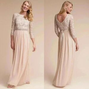 Anthropologie BHLDN Aidan Mattox Giada Dress Size US 6